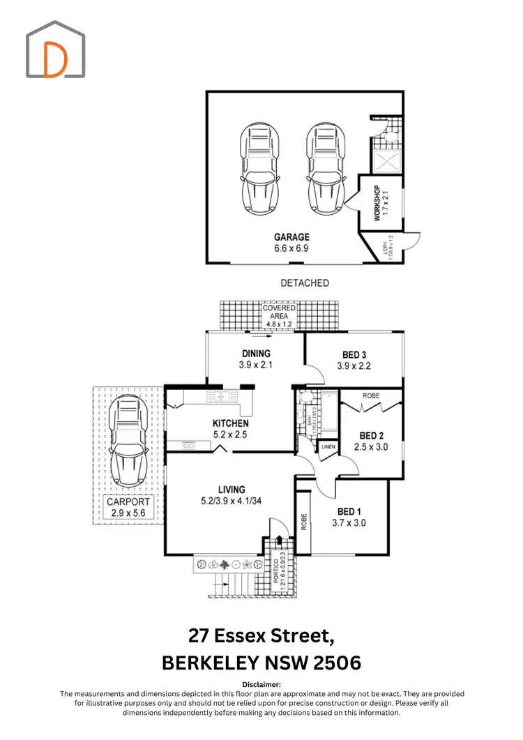 Floorplan of Homely house listing, 27 Essex Street, Berkeley NSW 2506