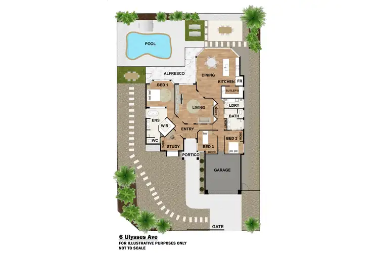 Floorplan of Homely house listing, 6 Ulysses Avenue, Port Douglas QLD 4877