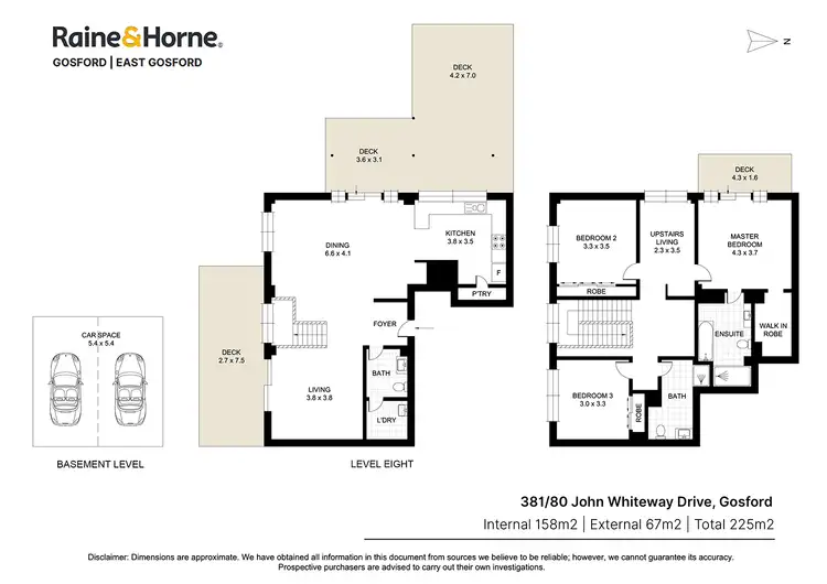 Floorplan of Homely apartment listing, 381/80 John Whiteway Drive, Gosford NSW 2250
