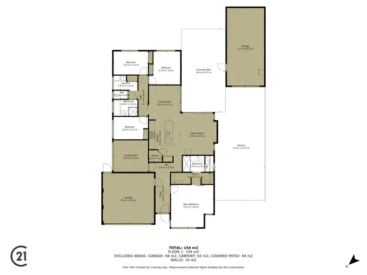 Floorplan of Homely house listing, 4 Bush View, Wannanup WA 6210
