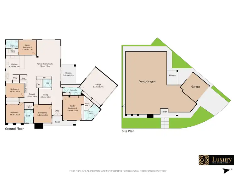 Floorplan of Homely house listing, 16 hanoverian st, Aintree VIC 3336