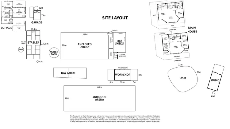 Floorplan of Homely rural property listing, 118 Shillabeer Road, Oakbank SA 5243