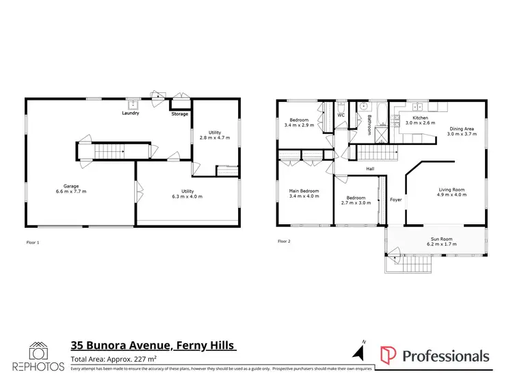 Floorplan of Homely house listing, 35 Bunora Avenue, Ferny Hills QLD 4055