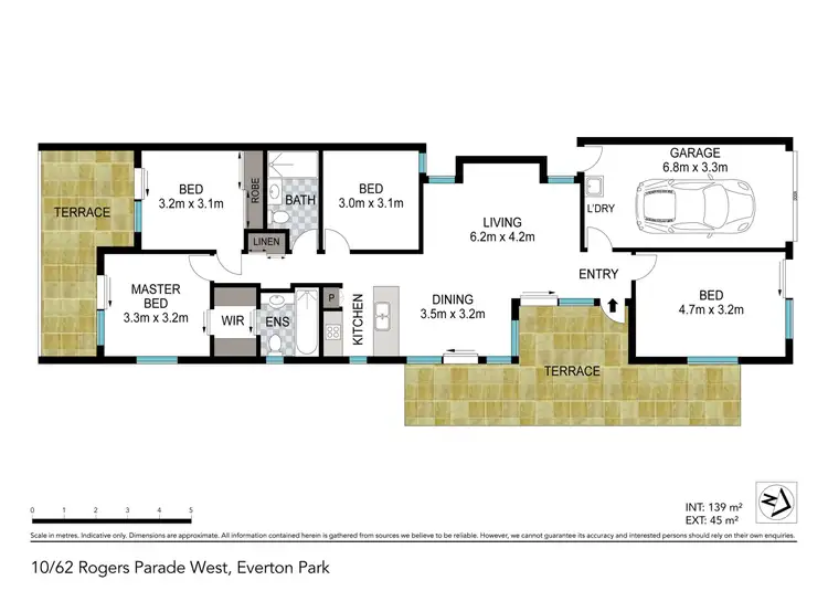 Floorplan of Homely villa listing, 10/62 Rogers Parade West, Everton Park QLD 4053