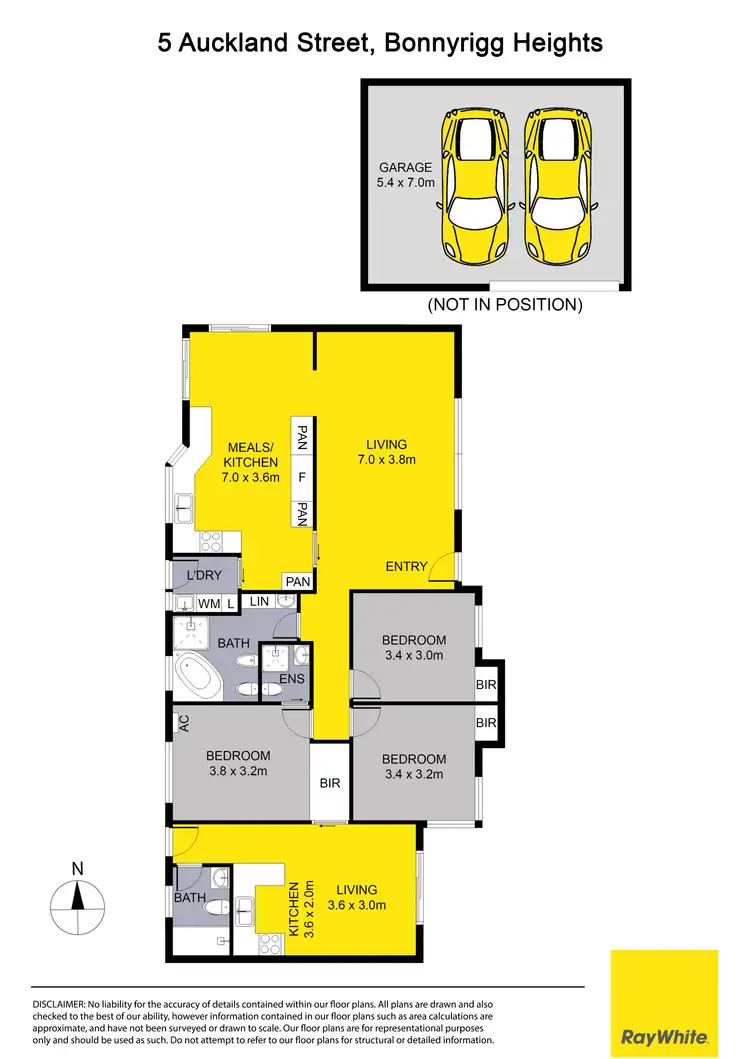 Floorplan of Homely house listing, 5 Auckland Street, Bonnyrigg Heights NSW 2177