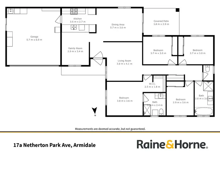 Floorplan of Homely house listing, 17A Netherton Park Avenue, Armidale NSW 2350