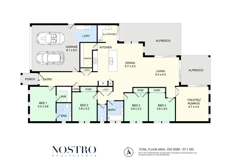 Floorplan of Homely house listing, 8 Mount Eccles Way, South Morang VIC 3752