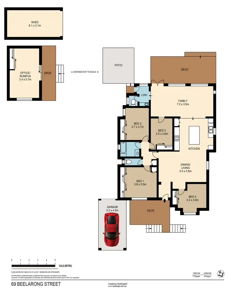 Floorplan of Homely house listing, 69 Beelarong Street, Morningside QLD 4170