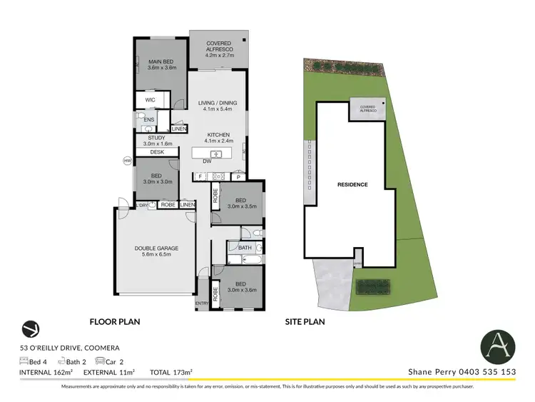 Floorplan of Homely house listing, 53 O'Reilly Drive, Coomera QLD 4209