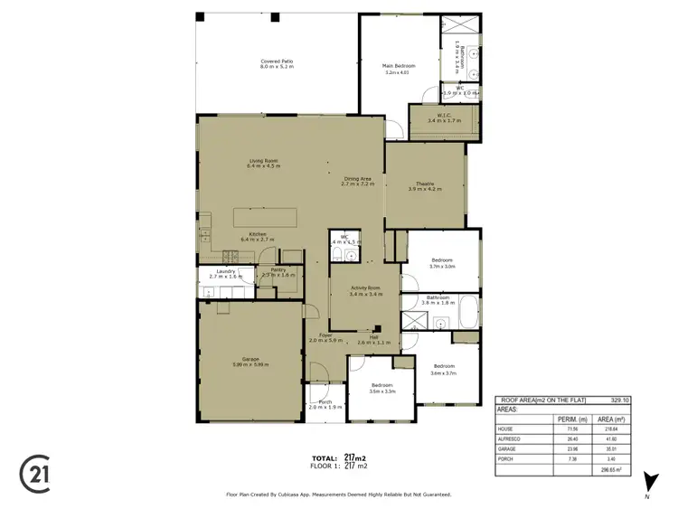 Floorplan of Homely house listing, 72 Dampier Drive, Golden Bay WA 6174
