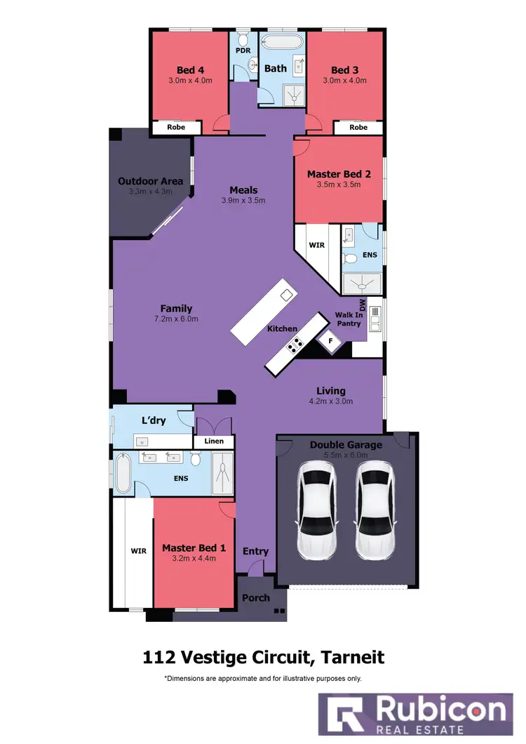 Floorplan of Homely house listing, 112 Vestige Circuit, Tarneit VIC 3029