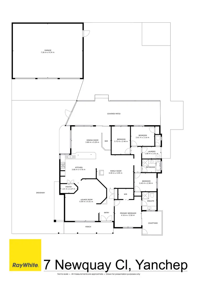 Floorplan of Homely house listing, 7 Newquay Close, Yanchep WA 6035