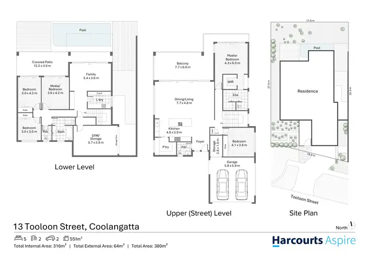 Floorplan of Homely house listing, 13 Tooloon Street, Coolangatta QLD 4225