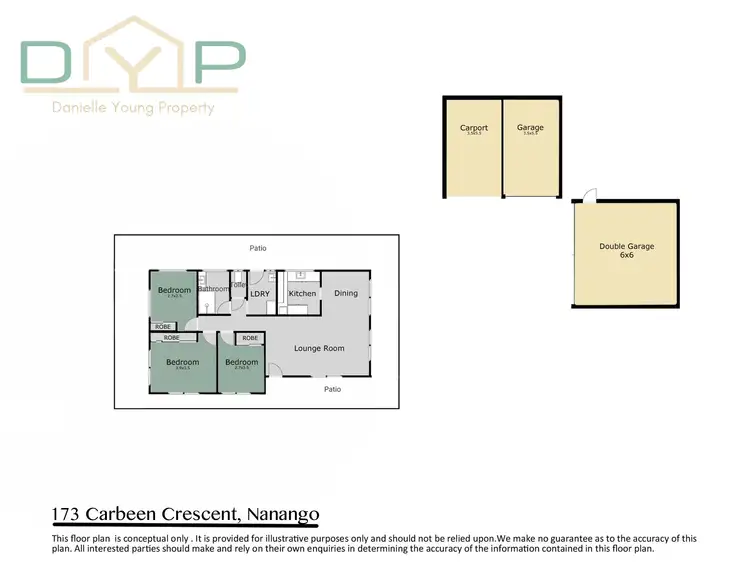 Floorplan of Homely house listing, 173 Carbeen Crescent, Nanango QLD 4615