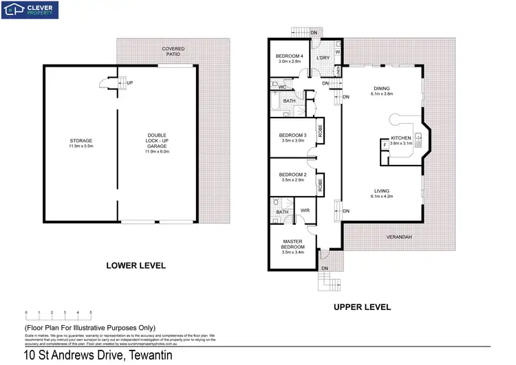 Floorplan of Homely house listing, 10 St Andrews Drive, Tewantin QLD 4565