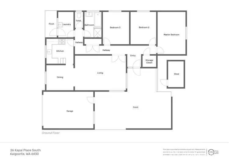 Floorplan of Homely house listing, 26 Kapai Place, South Kalgoorlie WA 6430