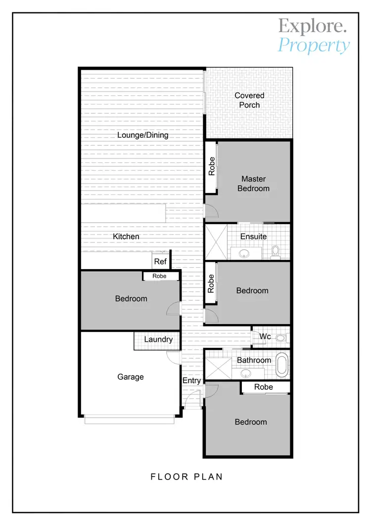 Floorplan of Homely house listing, 24 Trader Crescent, Cannonvale QLD 4802