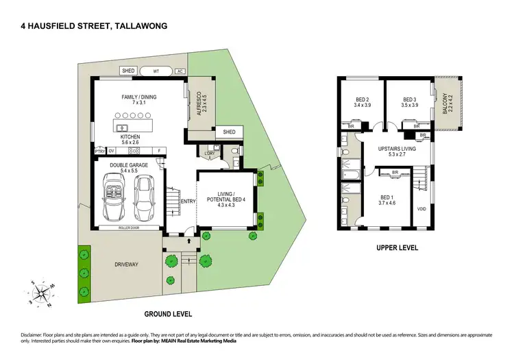 Floorplan of Homely house listing, 4 Hausfield Street (Tallawong), Schofields NSW 2762