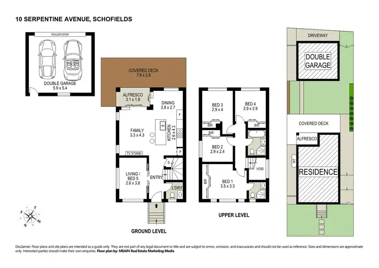 Floorplan of Homely house listing, 10 Serpentine Avenue (Tallawong), Schofields NSW 2762