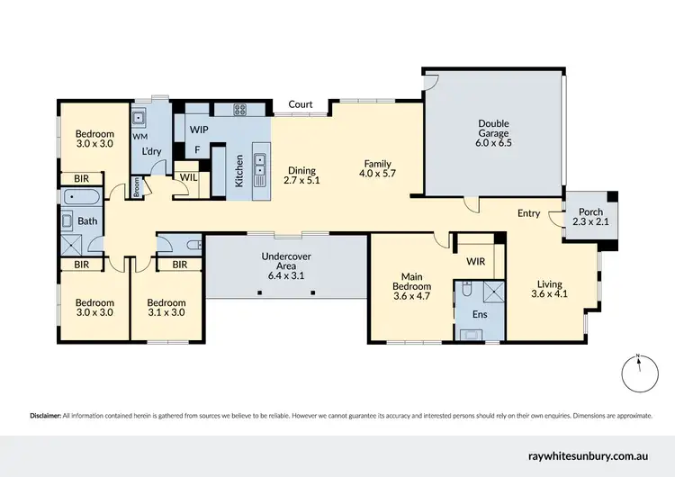 Floorplan of Homely house listing, 8 Leahy Circuit, Gisborne VIC 3437