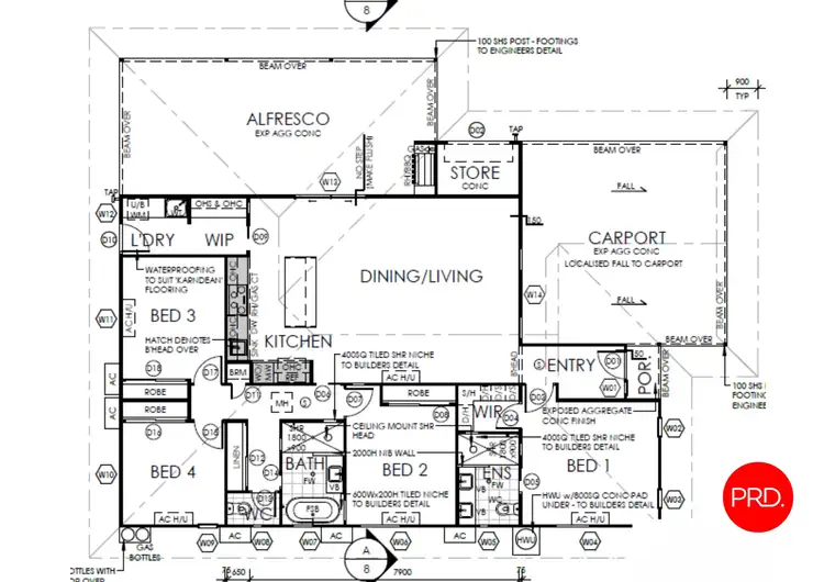 Floorplan of Homely house listing, 2 Flannelbush Turn, Nickol WA 6714