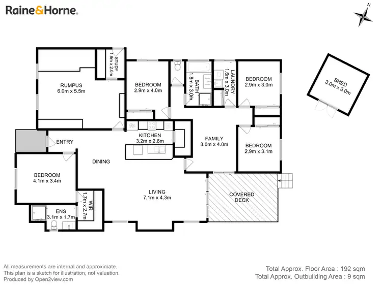 Floorplan of Homely house listing, 9 Horizon Drive, Sorell TAS 7172