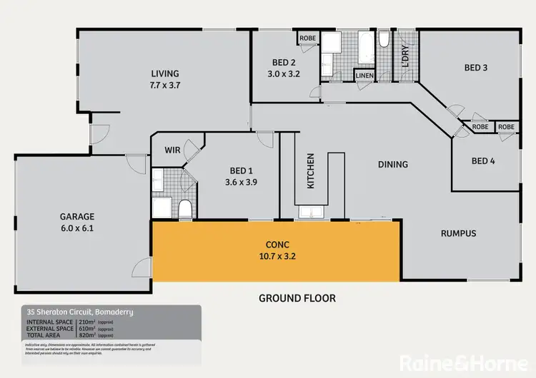Floorplan of Homely house listing, 35 Sheraton Circuit, Bomaderry NSW 2541