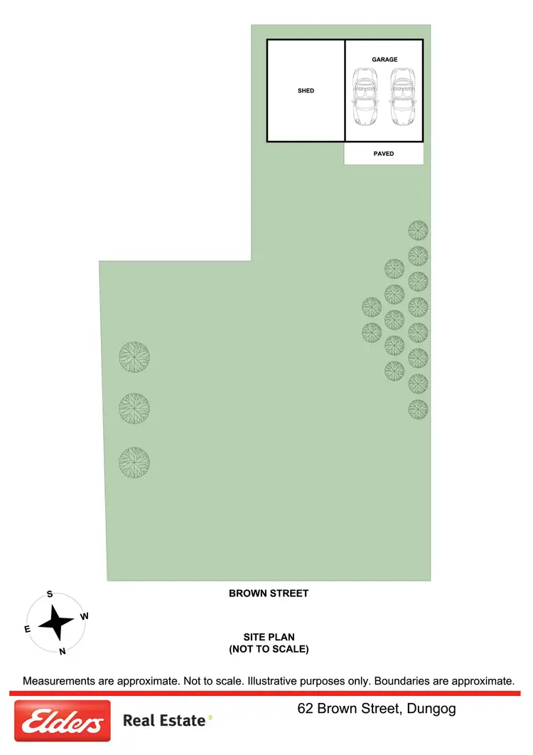Floorplan of Homely land listing, 62 Brown Street, Dungog NSW 2420