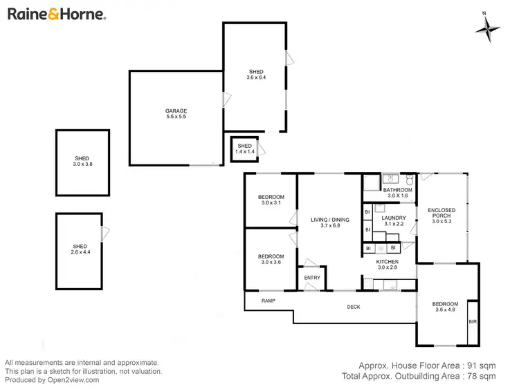 Floorplan of Homely house listing, 16-18 Protea Street, Primrose Sands TAS 7173