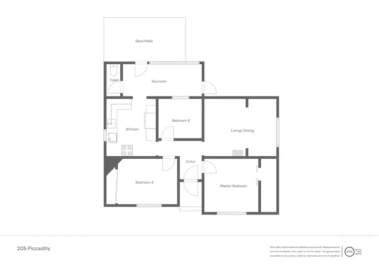 Floorplan of Homely house listing, 205 Piccadilly Street, Piccadilly WA 6430