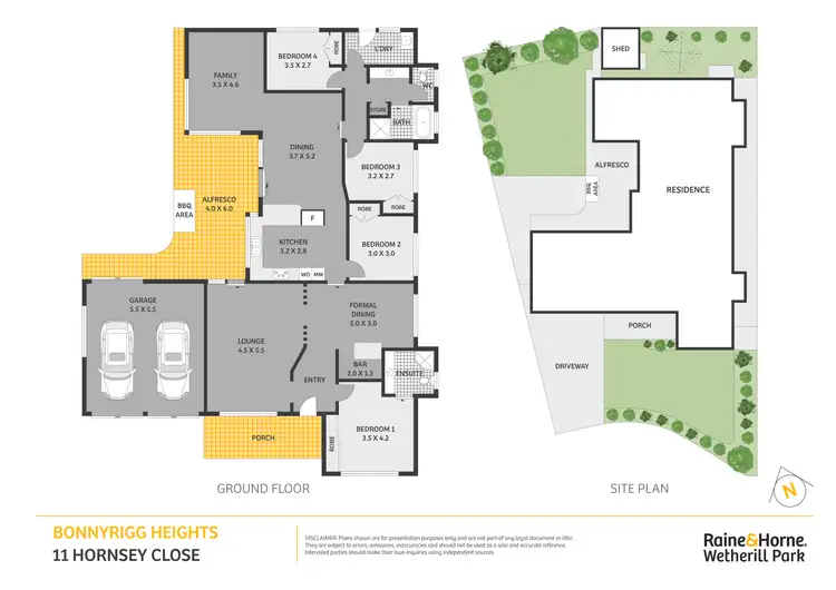 Floorplan of Homely house listing, 11 Hornsey Close, Bonnyrigg Heights NSW 2177