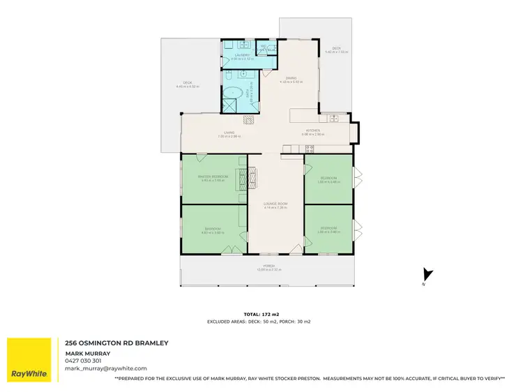 Floorplan of Homely rural property listing, 256 Osmington Road, Bramley WA 6285