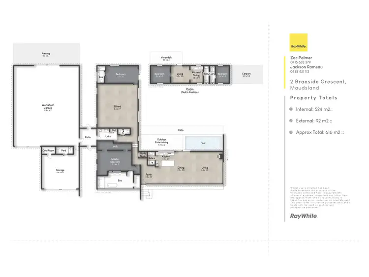 Floorplan of Homely rural property listing, 2 Braeside Crescent, Maudsland QLD 4210