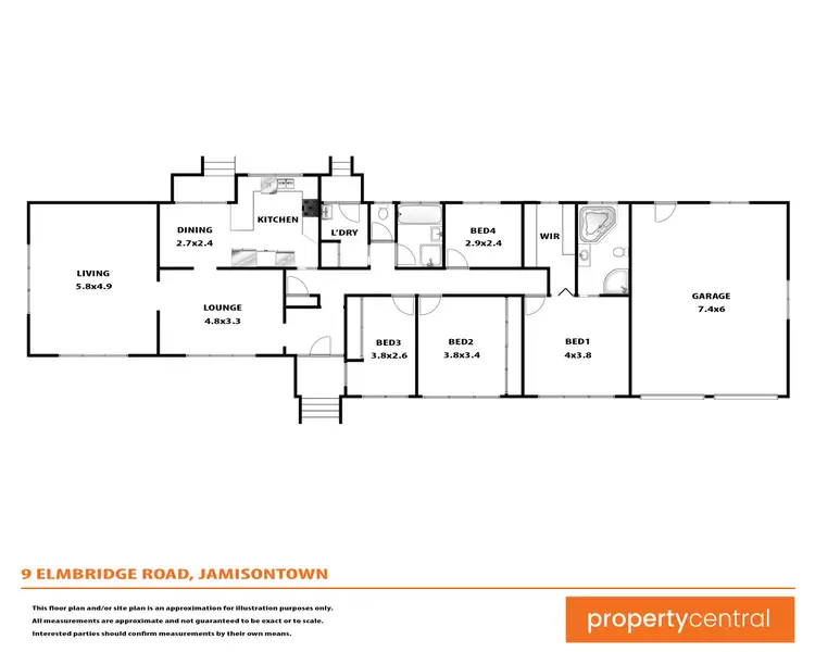 Floorplan of Homely house listing, 9 Elmbridge Road, Jamisontown NSW 2750