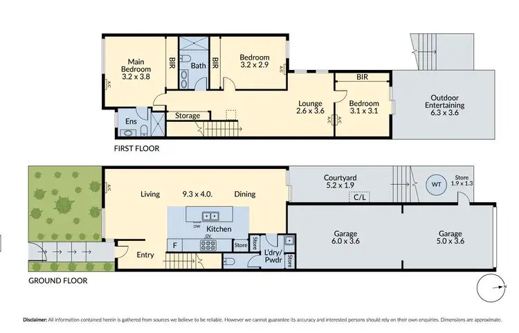 Floorplan of Homely townhouse listing, 226 Kororoit Creek Road, Williamstown North VIC 3016