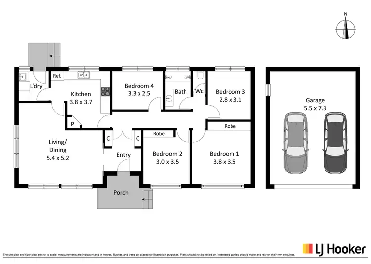 Floorplan of Homely house listing, 11 Araluen Street, Fisher ACT 2611