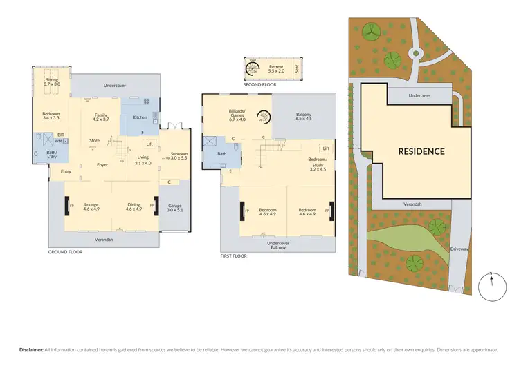 Floorplan of Homely house listing, 7 Esplanade, Williamstown VIC 3016