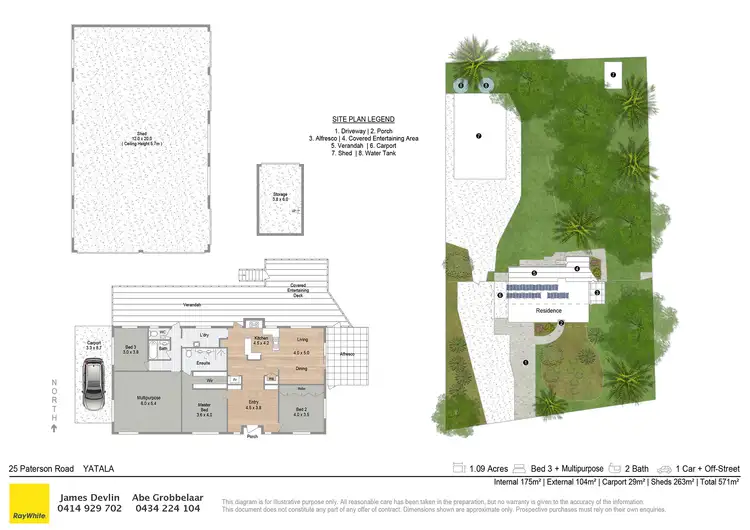 Floorplan of Homely rural property listing, 25 Paterson Road, Yatala QLD 4207