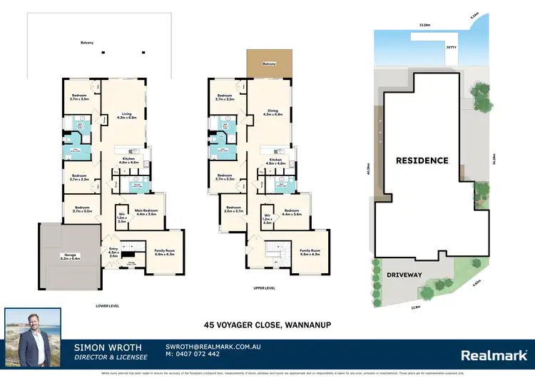 Floorplan of Homely house listing, 45 Voyager Close, Wannanup WA 6210