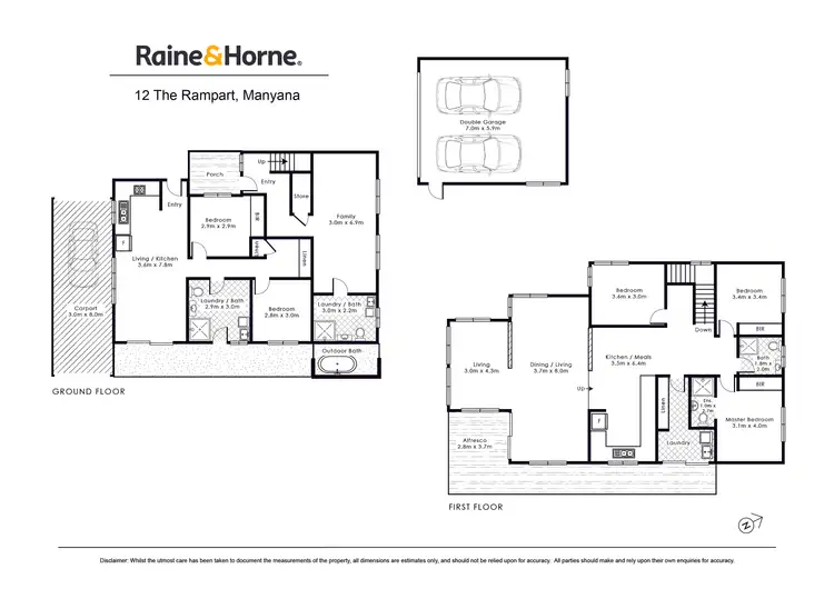 Floorplan of Homely house listing, 12 The Rampart, Manyana NSW 2539