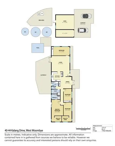 Floorplan of Homely house listing, 40-44 Kalang Drive, West Woombye QLD 4559