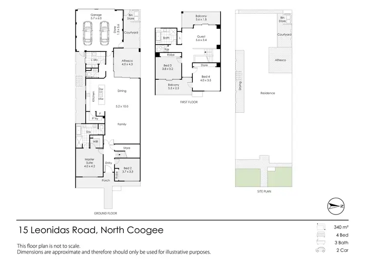 Floorplan of Homely house listing, 15 Leonidas Road, North Coogee WA 6163