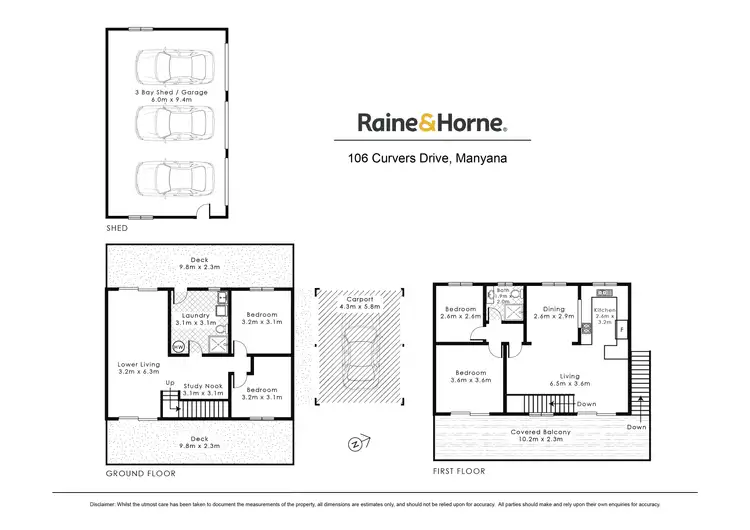 Floorplan of Homely house listing, 106 Curvers Drive, Manyana NSW 2539