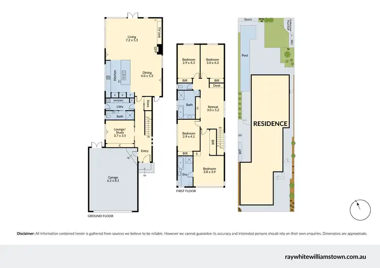 Floorplan of Homely house listing, 236 Coogee Lane, Williamstown VIC 3016