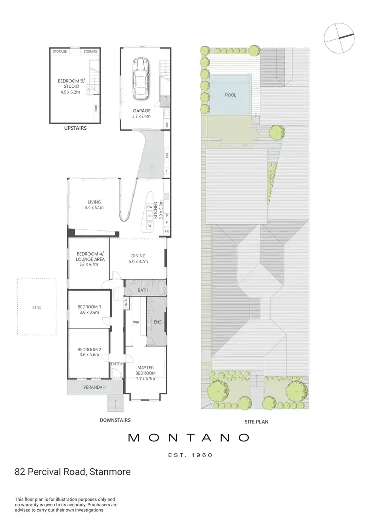 Floorplan of Homely house listing, 82 Percival Road, Stanmore NSW 2048