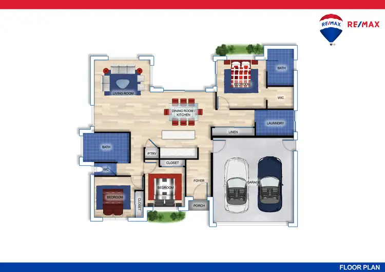 Floorplan of Homely house listing, 1 Mulcahy Crescent, Eimeo QLD 4740