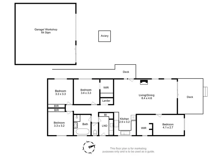 Floorplan of Homely house listing, 6 Boyle Street, Triabunna TAS 7190