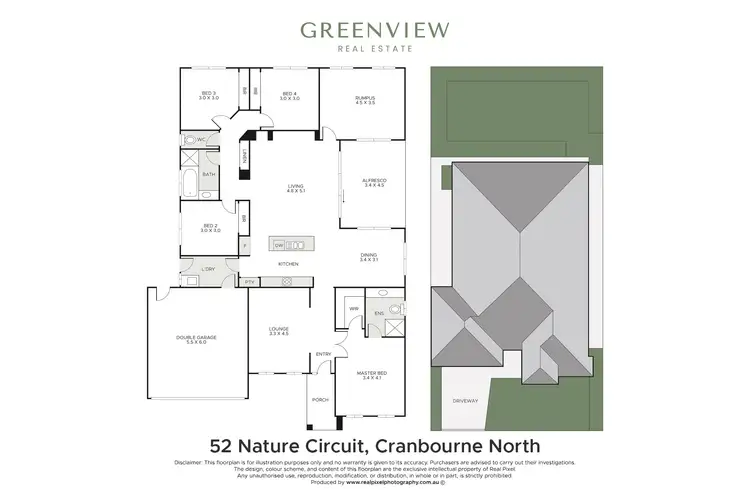 Floorplan of Homely house listing, 52 Nature Circuit, Cranbourne North VIC 3977