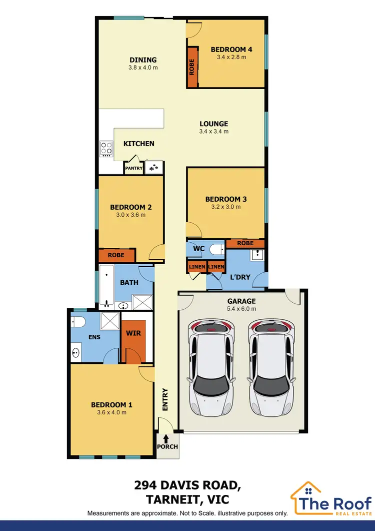 Floorplan of Homely house listing, 294 Davis Road, Tarneit VIC 3029