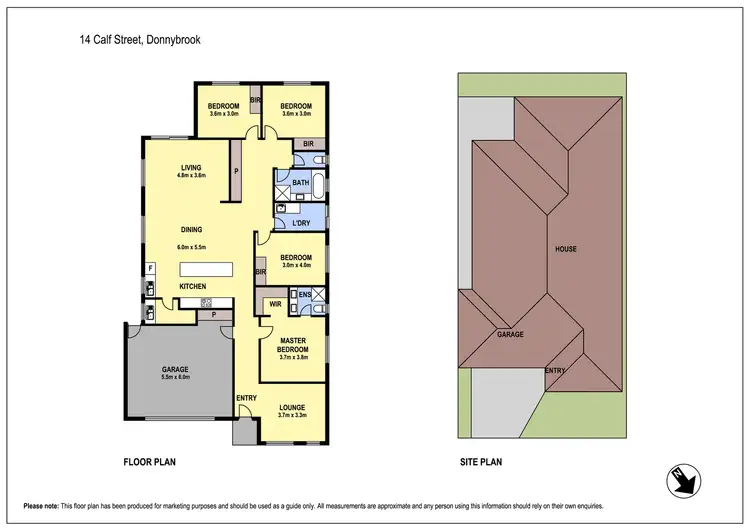 Floorplan of Homely house listing, 14 Calf Street, Donnybrook VIC 3064
